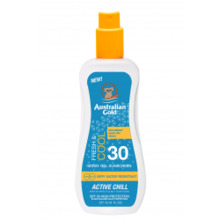 Päikesekaitsepiim Australian Gold Active Chill Spray Gel Sunscreen SPF30, 237 ml
