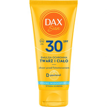 Päikesekaitseemulsioon näole ja kehale Dax Sun Protective Emulsion SPF30, 50 ml