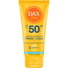 Päikesekaitseemulsioon näole ja kehale Dax Sun Protective Emulsion SPF50, 50 ml