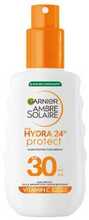 Garnier Ambre Solaire Hydra 24 Protect SPF30 päikesekaitsesprei, 150 ml