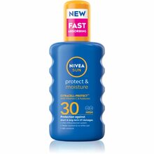 Nivea Sun Protect & Moisture päikesekaitsesprei SPF30, 200 ml