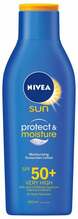 Päikesekaitselosjoon Nivea Sun Protect & Moisture SPF50, 400 ml