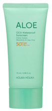 Holika Holika Aloe Cica Waterproof Sunscreen SPF50+ veekindel päikesekaitsekreem, 70 ml