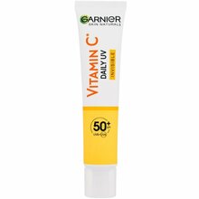Garnier Skin Naturals Vitamin C Daily UV Invisible Fluid SPF50+ näole, 40 ml