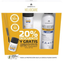 Heliocare Sun Protection Sport SPF50+ päikesekaitsekomplekt, 100 ml