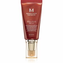 Missha M Perfect Cover BB kreem SPF42/PA+++ toon No. 21 Light Beige, 50 ml