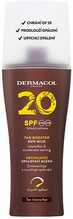 Päikesekaitsepiim päevituse tugevdajaga Dermacol Tan Booster SPF20, 200 ml