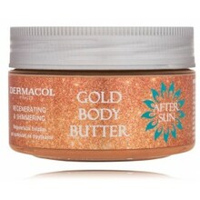 Päevitusjärgne sädelev kehavõi Dermacol After Sun Gold Regenerating Shimmering, 200 ml