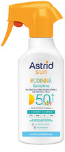Päikesekaitsesprei kogu perele Astrid Family Sunscreen Spray Sensitive SPF 50+, 270 ml