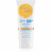 Bondi Sands SPF50+ Fragrance Free lõhnatu päikesekaitsekreem kehale, 150 ml