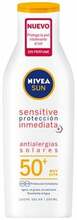 Päikesekaitsepiim Nivea Sun Sensitive Immediate Protect SPF50, 200 ml