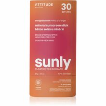 Attitude Sunly Orange Blossom mineraalne päikesekaitsepulk SPF30, 60 g