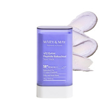Mary&May Vegan Peptide Bakuchiol päikesekaitsepulk SPF50+, 18 g