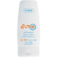 Ziaja Sun antioksüdantne näokreem C-vitamiiniga SPF50+, 50 ml