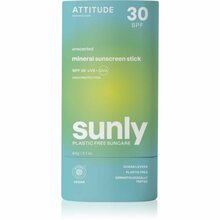 Attitude Sunly mineraalne päikesekaitsepulk SPF30, 60 g