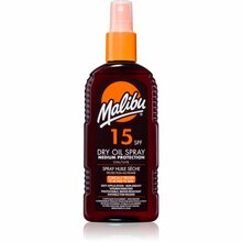 Päikesekaitsega kuivõli Malibu Dry Oil Spray SPF15, 200 ml
