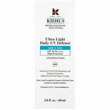 Kiehl's Ultra Light Daily UV Defense Aqua Gel SPF50 näogeel, 60 ml