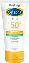 Daylong Cetaphil Sun Sensitive Gel-Fluid päikesekaitsegeel SPF50+, 50 ml