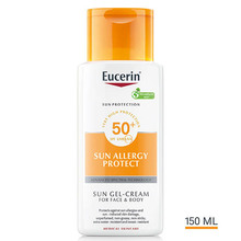 Päikesekaitsekreem-geel Eucerin Sun Allergy Protection SPF50, 150 ml