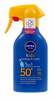 Päikesekaitsesprei lastele Nivea Sun Kids Protect & Care Trigger Spray SPF50+, 270 ml