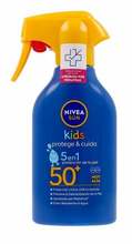 Päikesekaitsesprei lastele Nivea Sun Kids Protect & Care Trigger Spray SPF50+, 270 ml