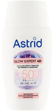 Näofluid Astrid Glow Expert 4D SPF50 tumedate laikude ja kortsude vastu, 50 ml