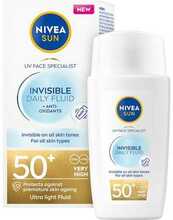 Nivea Specialist Invisible Daily Fluid SPF50+ näofluid, 40 ml