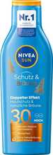 Nivea Sun Protect & Bronze päevitust aktiveeriv päikesekaitselosjoon SPF30, 200 ml