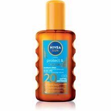 Päikesekaitseõli Nivea Sun Protect & Bronze SPF20, 200ml