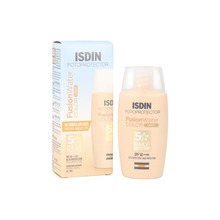 Päikesekaitseemulsioon näole tooniga Isdin Fotoprotector Fusion Water Color Light SPF50, 50 ml