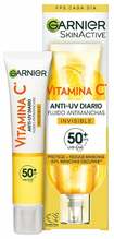 Näovedelik Garnier Skinactive Vitamin C Antimanchas SPF50, 40 ml