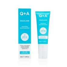Niisutav päikesekreem näole Q+A Squalane Hydrating SPF50, 50 ml