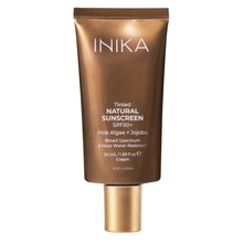 Inika Organic tooniv näokreem päikesekaitsega SPF50+, 50 ml