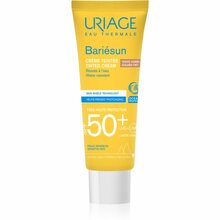 Toonitud päikesekaitsekreem näole Uriage Bariesun Golden Tint SPF50+, 50 ml