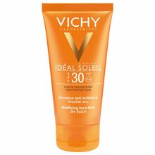 Vichy Ideal Soleil matistav näovedelik Dry Touch SPF30, 50 ml