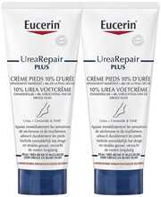 Jalakreem Eucerin UreaRepair Plus 10 prots. uureaga, 2x100 ml