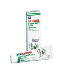Jalakreem Gehwol Fusskraft Green, 75 ml