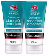 Jalakreem Neutrogena Immediately Absorbed, 2 x 100 ml