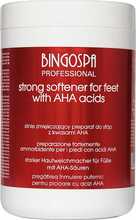 Tugevalt pehmendav jalapreparaat Bingospa Professional AHA-hapetega, 1000 g
