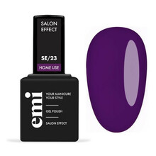 Geellakk E.Mi E.MiLac Salon Effect, 23 Dark Violet, 9 ml