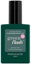 Küünte aluslakk Manucurist Green Flash Sugarcane Natural Resine LED Gel Base Coat, 15 ml