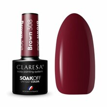 Hübriidküünelakk Claresa Brown 308, 5 g