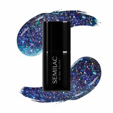Hübriidküünelakk Semilac Hybrid, Virtual Blue 826, 7 ml