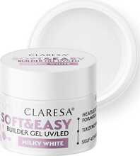 Ehitusgeel Claresa Soft&Easy Milky White, 12 g