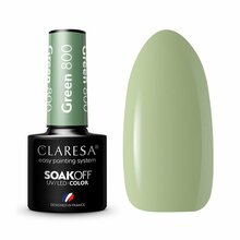 Hübriidküünelakk Claresa Green 800, 5 g