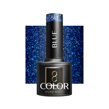 Hübriidküünelakk Ocho Nails, Blue 512, 5 g