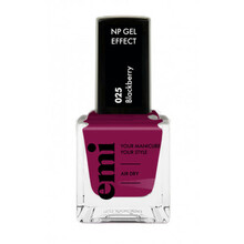 Küünelakk E.Mi Nail Polish Gel Effect, Blackberry, 6 ml