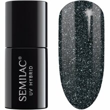 Hübriidküünelakk Semilac 096 Starlight Night, 7 ml