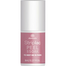 Küünelakk Alessandro Striplac Peel Or Soak, 112 Meet Me In Paris, 8 ml