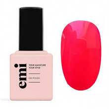 Geellakk E.Mi E.MiLac Color Gel Polish, 048 Bubble Gum, 9 ml